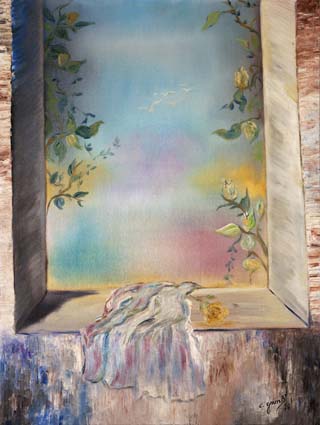 Chantal Grimb' Peinture à huile 3