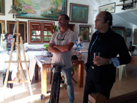 Rémis de France journaliste et l'Artiste Invité